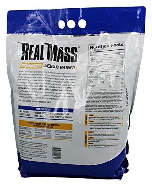 Piana Real Carbs + Protein, 5 % de nutrición | Proteína en polvo para ganar masa muscular | Carbohidratos para la recuperación pre-entrenamiento/post-entrenamiento | 1,3 kg, 20 sob