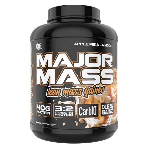 VMI Sports | Ganador de masa muscular Major Mass | Proteína en polvo para ganar masa muscular | Proteína en polvo para ganar peso para hombres | Ganador de peso para mujeres (Tarta