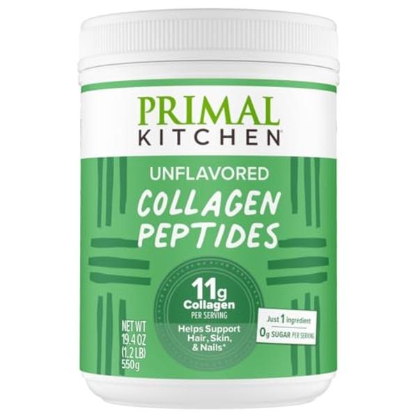 Péptidos de colágeno Primal Kitchen, colágeno en polvo sin sabor, 1.2 libras