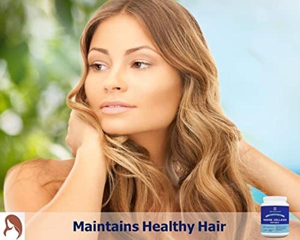 Péptidos de colágeno marino en polvo Zen Principle, 700 g. Pescado silvestre, sin OMG. Favorece la salud de la piel, el cabello, las articulaciones y los huesos. Proteína hidroliza