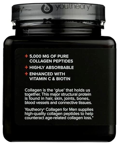 Colágeno Youtheory para hombres, 160 comprimidos