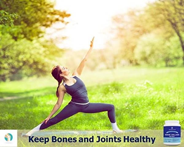 Péptidos de colágeno marino en polvo Zen Principle, 700 g. Pescado silvestre, sin OMG. Favorece la salud de la piel, el cabello, las articulaciones y los huesos. Proteína hidroliza