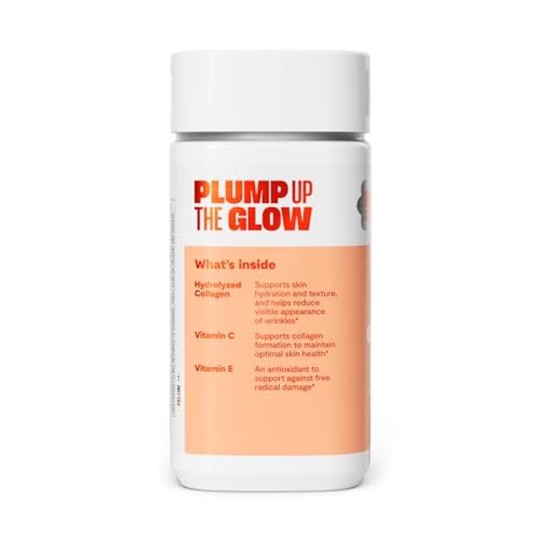 Suplemento de colágeno Habit (paquete de 2, 120 cápsulas) - Nueva imagen, 2000 mg de péptidos de colágeno, vitaminas C y E, salud cutánea, antioxidantes, sin OMG ni gluten.