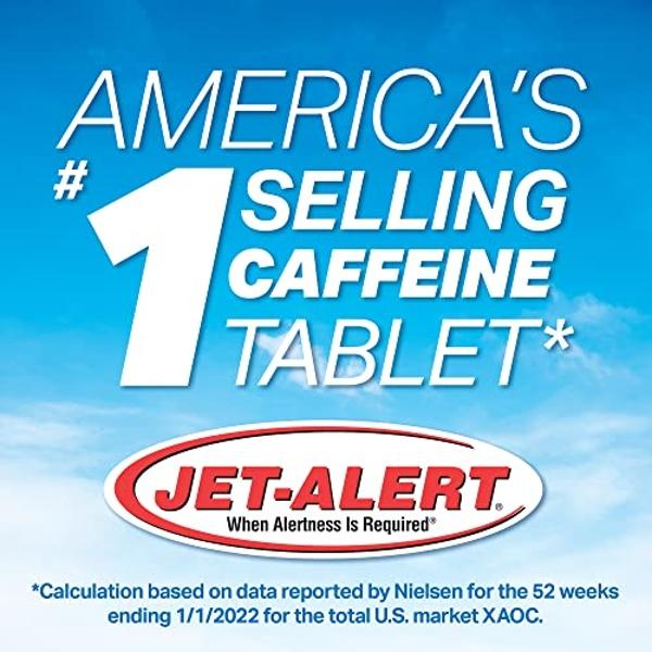 Jet-Alert 100 mg de cafeína cada tableta, 120 unidades