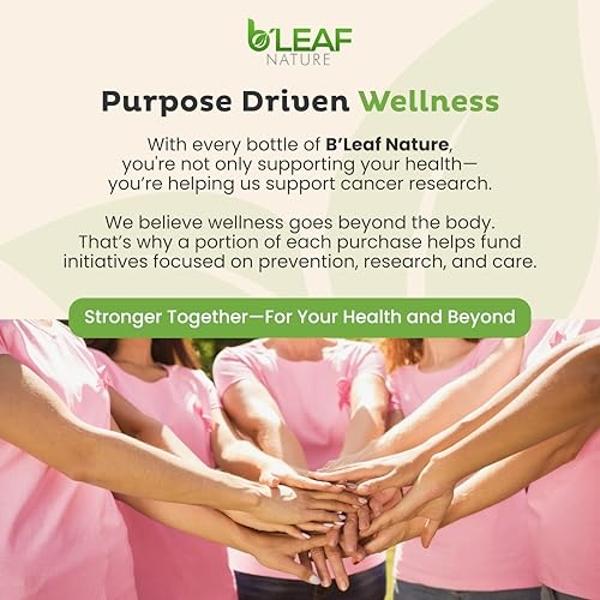 B'LEAF NATURE Moringa Oleifera Orgánica 90 Cápsulas, 1000 mg – Cápsulas de Moringa en Polvo Orgánica - Cápsulas de Hoja de Moringa Pura - Energía, Bienestar Natural y Apoyo Inmunit