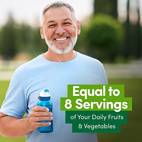 Cápsulas de Super Frutas y Verduras COUNTRY FARMS, Suplemento Alimenticio Integral, Potente Antioxidante, Favorece la Energía, la Salud Inmunitaria y la Digestiva, 30 Super Aliment