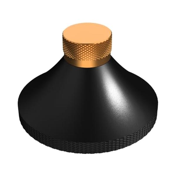 Tocadiscos retro LuguLake, todo en uno, fonógrafo vintage nostálgico para LP con bocina de cobre y altavoz incorporado, entrada auxiliar/USB de 3,5 mm.