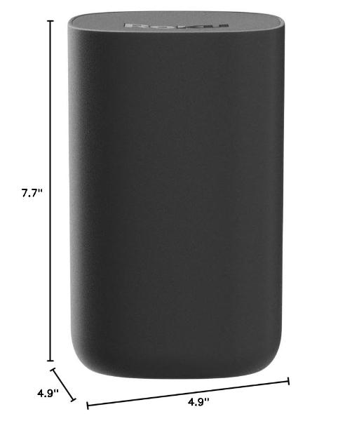 Altavoces inalámbricos Roku (para Roku Streambars o Roku TV), color negro, 2 unidades (paquete de 1)