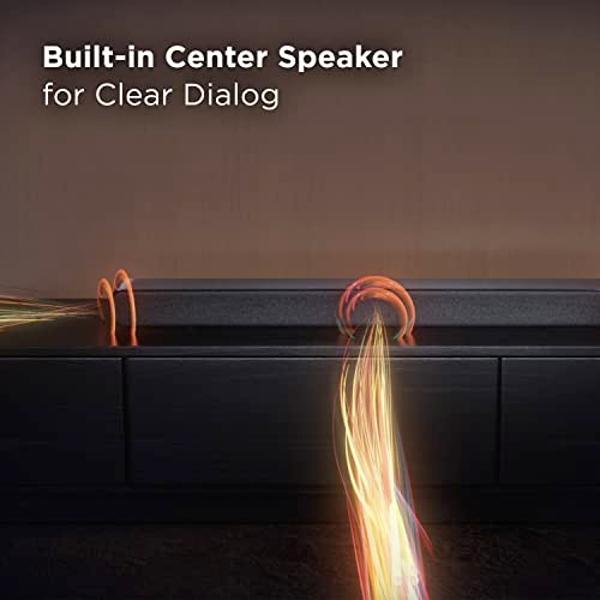 Barra de sonido Sony HTX8500 de 2.1 canales Dolby Atmos/DTS:X con subwoofer integrado, color negro