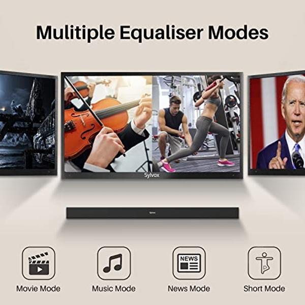 Barra de sonido Denon DHT-S517 para TV con subwoofer inalámbrico, sonido envolvente 3D, Dolby Atmos, compatibilidad con HDMI eARC, transmisión inalámbrica de música por Bluetooth, 