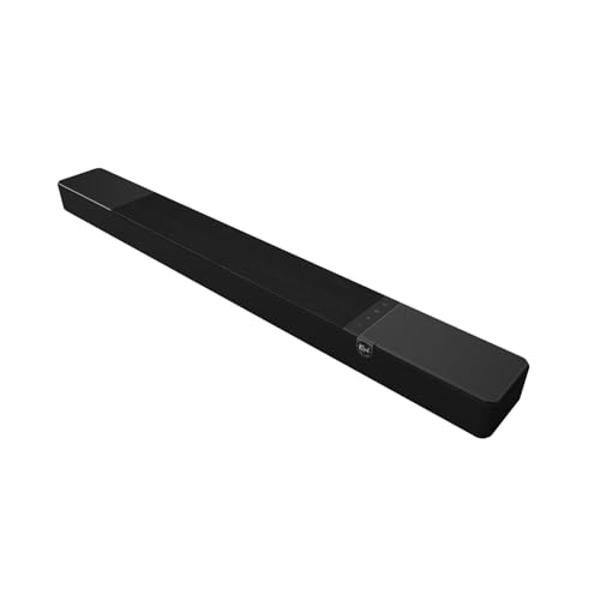 Barra de sonido Bestisan de 80 W para cine en casa con función HDMI-ARC, altavoz Bluetooth 5.0 con cable e inalámbrico (agudos y graves ajustables, 34 pulgadas, montaje en pared)