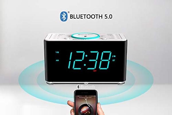Barra de sonido para TV MZEIBO, barras de sonido para Smart TV, Bluetooth 5.0, 50 W, 17 pulgadas, pequeñas barras de sonido con conexión ARC/óptica/AUX, barras de sonido envolvente