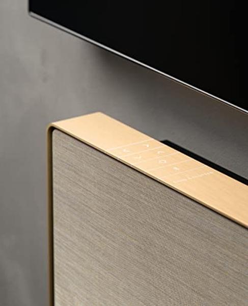 Bang & Olufsen Beosound Stage – Barra de sonido Dolby Atmos – Altavoz para TV y WiFi, tono dorado