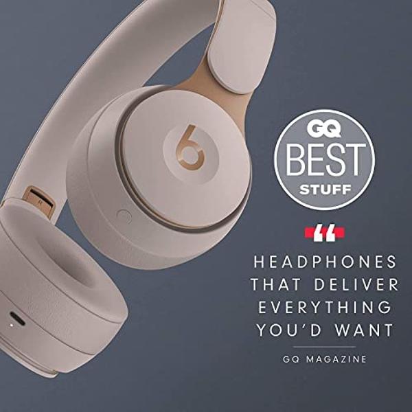 Auriculares inalámbricos supraurales Beats Solo Pro con cancelación de ruido - Gris (Renovados)