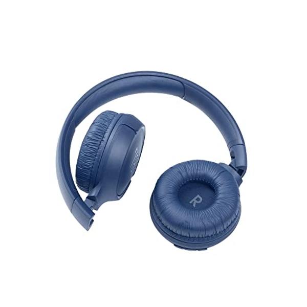 JBL Tune 510BT: Auriculares inalámbricos supraaurales con sonido Purebass - Azul (Renovados)