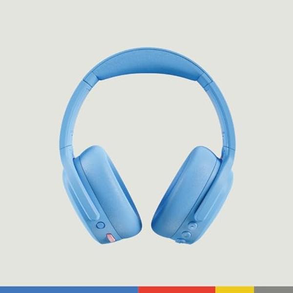 Audífonos inalámbricos Skullcandy Crusher ANC 2 con Bluetooth, graves multisensoriales, cable de carga, cancelación activa de ruido, hasta 60 horas de batería y micrófono para iPho