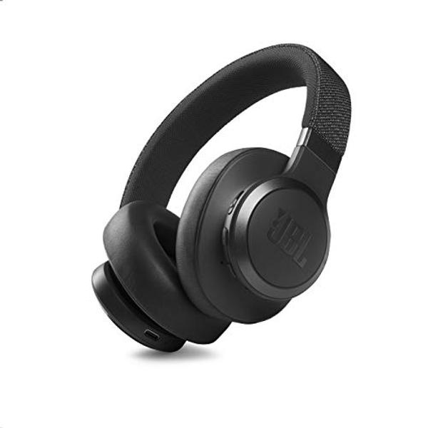 Auriculares inalámbricos supraaurales con cancelación de ruido JBL Live 660NC - Negros (Renovados)