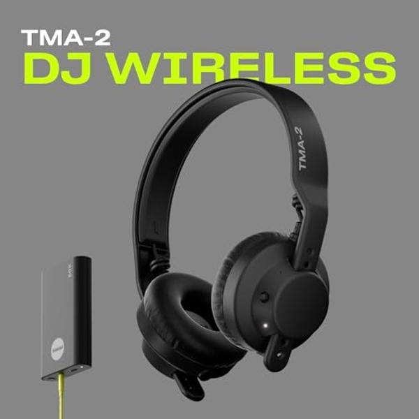Auriculares profesionales inalámbricos de alto aislamiento Aiaiai TMA-2 DJ, color negro