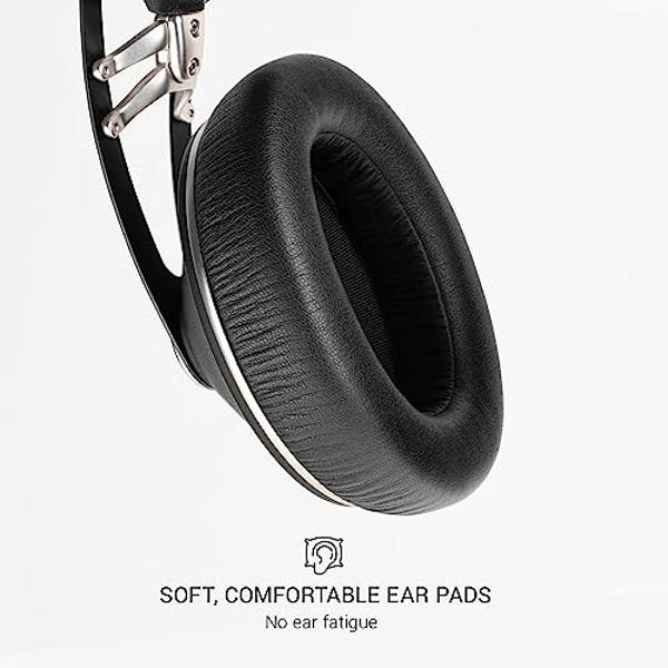 MEZE AUDIO | 99 NEO | Auriculares cerrados para audiófilos | Juegos | Podcasts | Oficina en casa | Auriculares supraaurales con cable, micrófono y diadema autoajustable