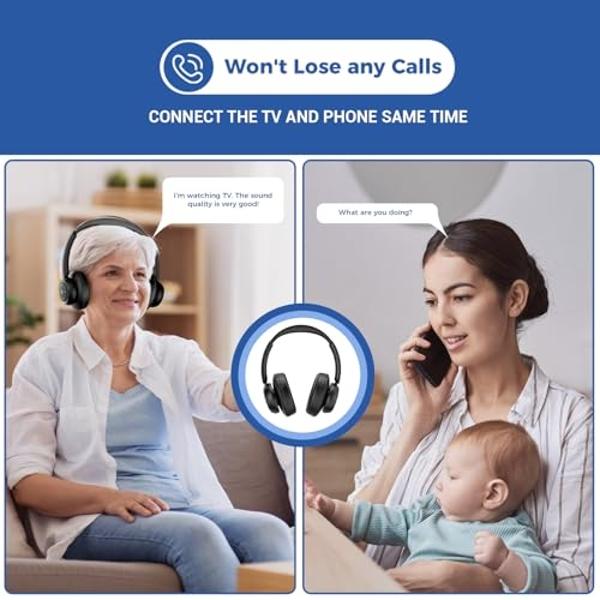 Audífonos inalámbricos supraaurales Edifier W830NB con cancelación activa de ruido de -45 dB, 94 horas de reproducción, sonido LDAC de alta resolución, audio espacial, carga rápida