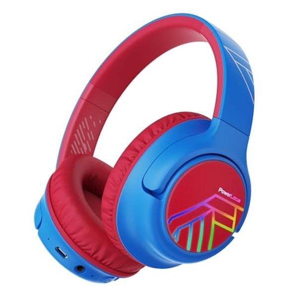 Auriculares inalámbricos PowerLocus para niños, Bluetooth, con