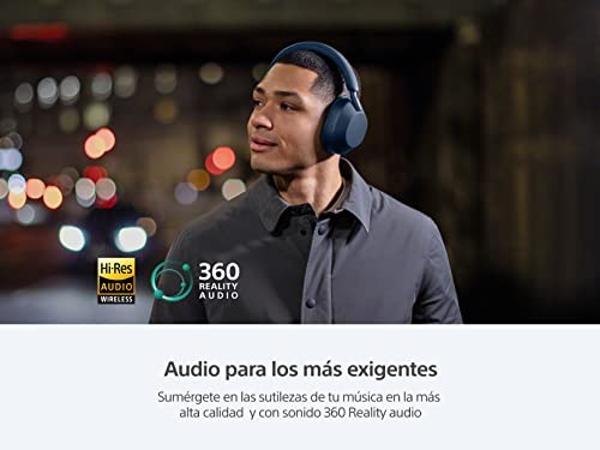 Auriculares inalámbricos Sony WH-1000XM5 con cancelación de ruido - 30 horas de duración de batería - Diseño supraaural - Optimizados para Alexa y el Asistente de Google - Micrófon