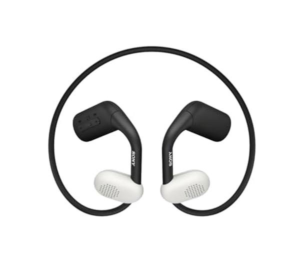 Auriculares deportivos inalámbricos Sony Float Run de oído abierto con Bluetooth para correr y hacer ejercicio, con micrófono y resistencia al agua IPX4, WIOE610/B