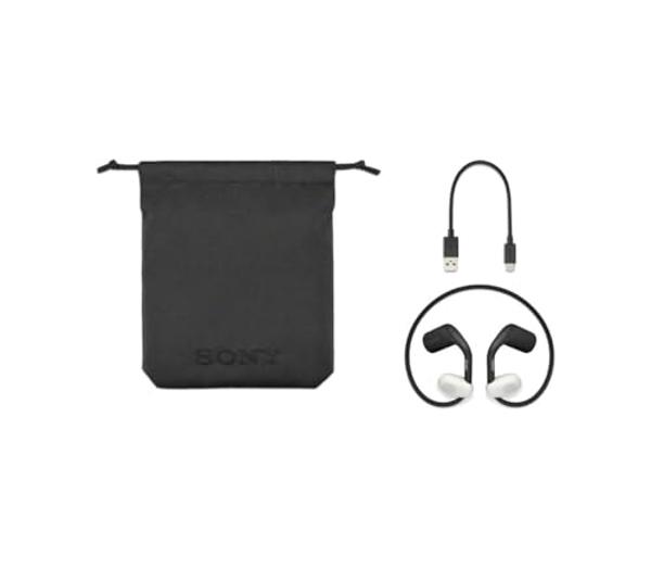 Auriculares deportivos inalámbricos Sony Float Run de oído abierto con Bluetooth para correr y hacer ejercicio, con micrófono y resistencia al agua IPX4, WIOE610/B