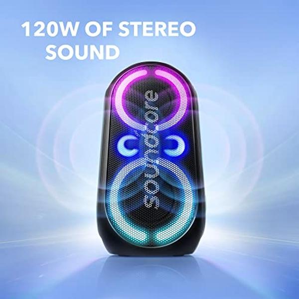 Mini altavoz Bluetooth EWA A109 con radiador de graves, graves potentes, altavoz portátil, altavoz inalámbrico de viaje ideal para casa, senderismo y más (gris)