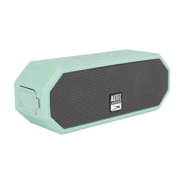 Altec Lansing - Altavoz Bluetooth inalámbrico HydraJolt, altavoces portátiles impermeables con cargador de teléfono y luces integrados, resistente a todo tipo de clima, a prueba de