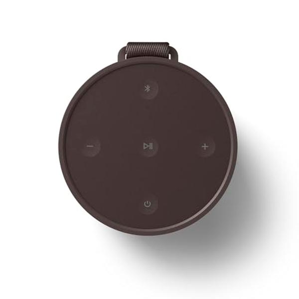 Bang & Olufsen Beosound Explore - Altavoz Bluetooth portátil inalámbrico para exteriores, IP67 a prueba de agua y polvo, color castaño
