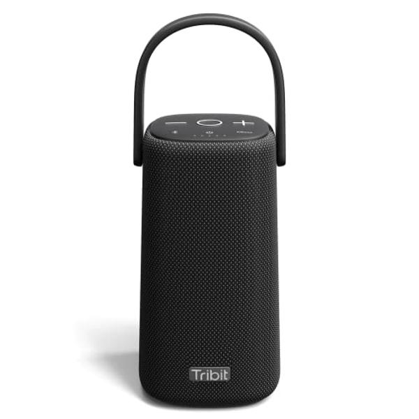 Mini altavoz Bluetooth EWA A109 con radiador de graves, graves potentes, altavoz portátil, altavoz inalámbrico de viaje ideal para casa, senderismo y más (gris)