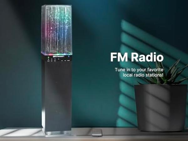 Altec Lansing - Altavoz Bluetooth inalámbrico HydraJolt, altavoces portátiles impermeables con cargador de teléfono y luces integrados, resistente a todo tipo de clima, a prueba de