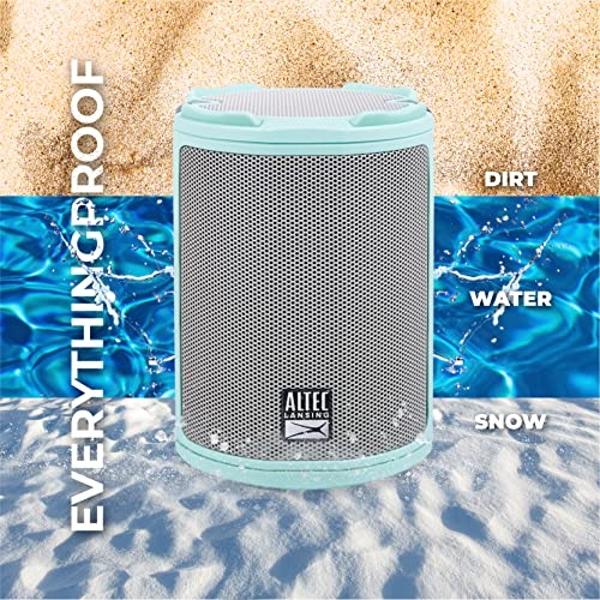 Altec Lansing - Altavoz Bluetooth inalámbrico HydraMotion con sonido de 360 ​​grados, portátil, resistente al agua IP67 para exteriores, a prueba de golpes, nieve y todo tipo de cl