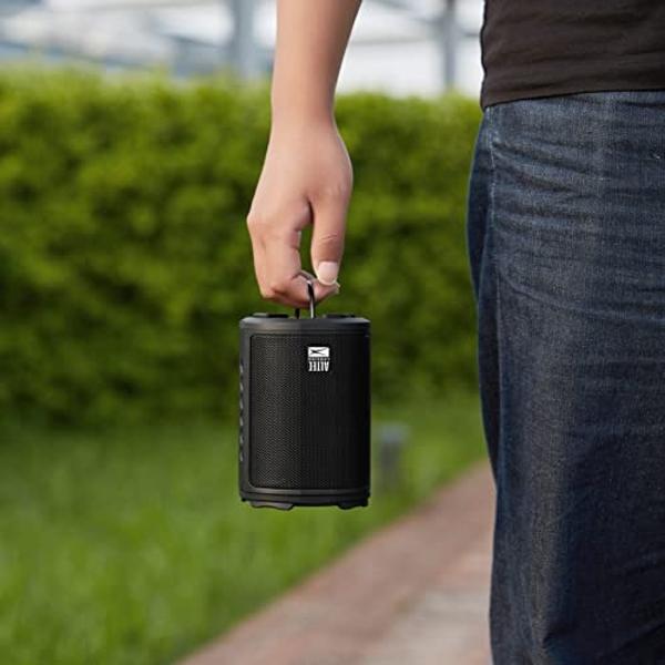 Altec Lansing - Altavoz Bluetooth inalámbrico HydraMotion con sonido de 360 ​​grados, portátil, resistente al agua IP67 para exteriores, a prueba de golpes, nieve y todo tipo de cl