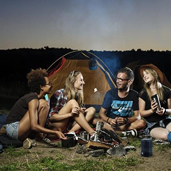 Altec Lansing - Altavoz Bluetooth inalámbrico HydraMotion con sonido de 360 ​​grados, portátil, resistente al agua IP67 para exteriores, a prueba de golpes, nieve y todo tipo de cl