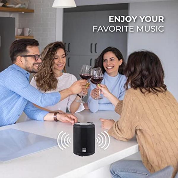 Altec Lansing - Altavoz Bluetooth inalámbrico HydraMotion con sonido de 360 ​​grados, portátil, resistente al agua IP67 para exteriores, a prueba de golpes, nieve y todo tipo de cl