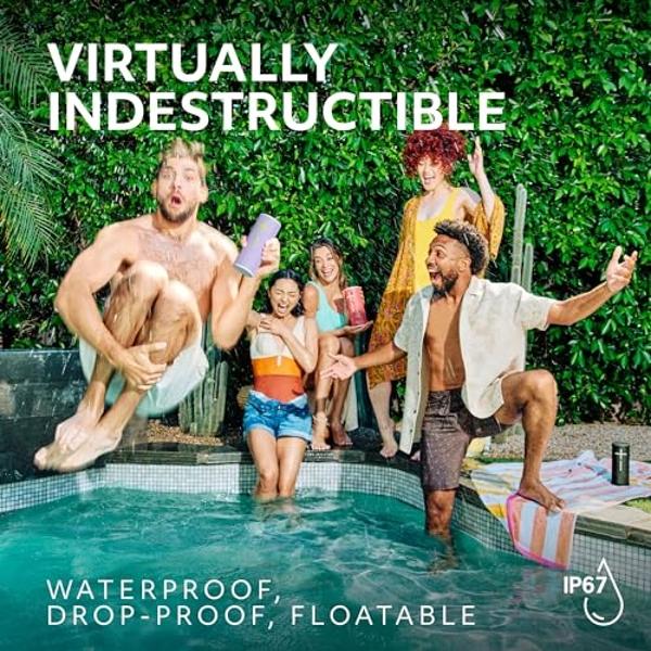 Altavoz Bluetooth portátil impermeable Ultimate Ears Boom 4 con sonido envolvente de 360 ​​grados y nítido, batería de 15 horas y alcance de 45 m (147 pies) - Lila