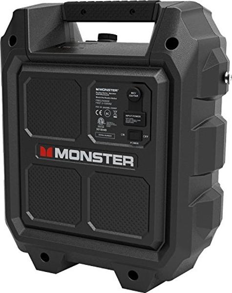 Radio FM Monster RRMINI Rockin' Roller Mini con altavoz inalámbrico Bluetooth (renovado)