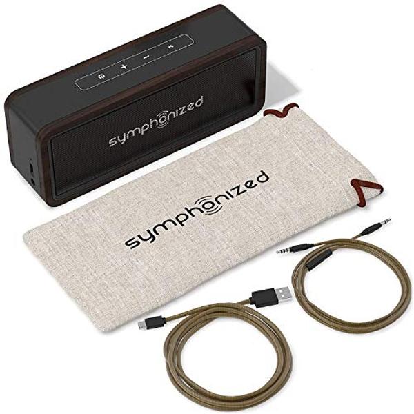 Altavoz inalámbrico portátil JVC con sonido envolvente, función estéreo TWS, Bluetooth 5.0, resistencia al agua IPX5, hasta 18 horas de duración de la batería - SPSX3BT, negro