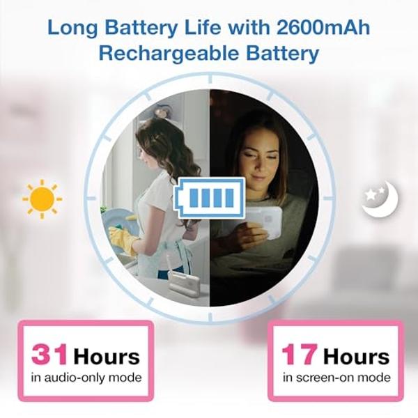 Cámara de seguridad Tapo by TP-Link 1080P para interiores, monitor de bebés, cámara para mascotas con detección de movimiento, audio bidireccional, visión nocturna, almacenamiento 