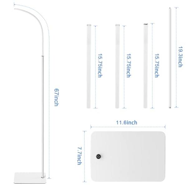 Soporte de suelo ajustable de 170 cm para monitor de bebé Infant Optics DXR-8 Pro, Nanit Pro, Eufy Spaceview, Spaceview Pro y Owlet Cam 2. También compatible con cámaras con tornil