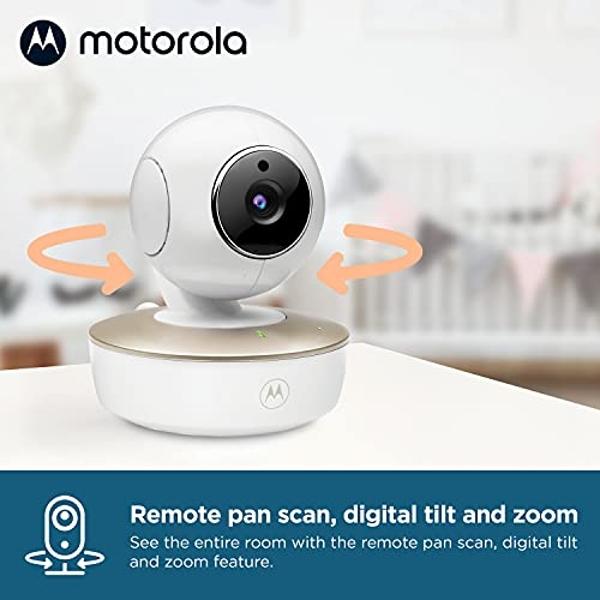 Cámara de seguridad Arlo Essential 2K | Solo para interiores | 2.ª generación | Monitor de bebés y cámara para mascotas | Protector de privacidad automatizado con cable, audio bidi