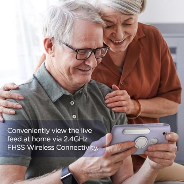 Monitor de bebé inteligente HUBBLE CONNECTED Nursery Pal Cloud Touch Twin con WiFi, 2 cámaras, pantalla táctil a color HD de 5 pulgadas, sonidos relajantes, canciones de cuna e his