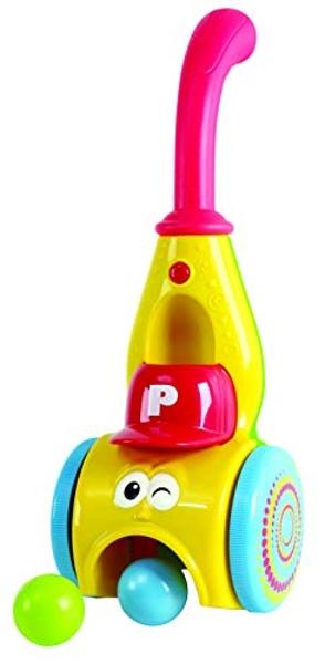 Andador de empuje para bebés y lanzador de pelotas giratorio, juguete de educación temprana para niños de 12 meses o más, 2995