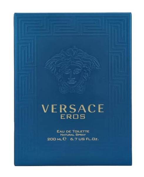 Versace Eros para hombres 6.7 oz Eau de Toilette Spray