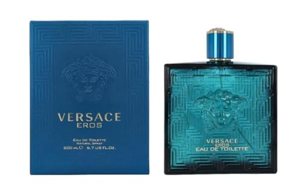 Versace Eros para hombres 6.7 oz Eau de Toilette Spray