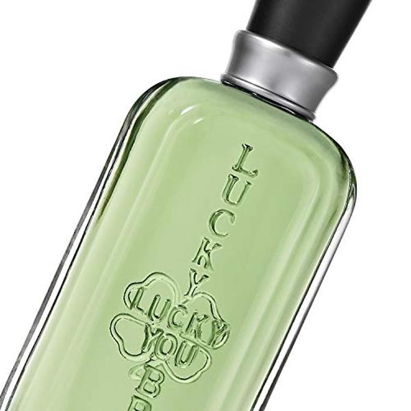 Colonia en aerosol Lucky You de Lucky Brand para hombre, ideal para el día o la noche, con notas de tallo de bambú, 100 ml