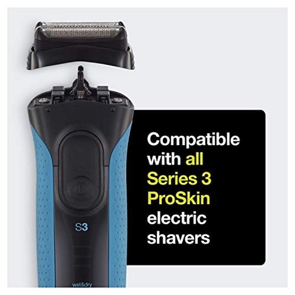 Cabezal de repuesto para afeitadora eléctrica Braun Series 3 Pro Skin - 32B - Compatible con afeitadoras eléctricas 3000s, 3010s, 3040s, 3050cc, 3070cc, 3080s, 3090cc