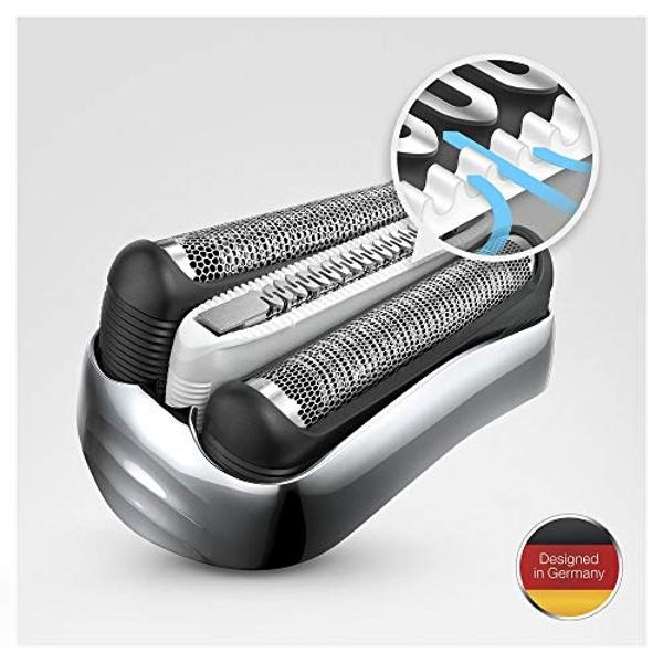 Cabezal de repuesto para afeitadora eléctrica Braun Series 3 Pro Skin - 32B - Compatible con afeitadoras eléctricas 3000s, 3010s, 3040s, 3050cc, 3070cc, 3080s, 3090cc